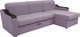 Миниатюра изображения товара Диван угловой Сириус Лидер-3 с оттоманкой НПБ 260x165 (Eva 13 велюр светло-фиолетовый)