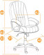 Миниатюра изображения товара Кресло офисное Tetchair СН888 ткань (черный)