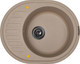 Миниатюра изображения товара Мойка кухонная Ecoshtein Kreis OV 620 (бежевый)