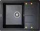 Миниатюра изображения товара Мойка кухонная Ecoshtein Rechteck 620 (черный)