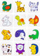 Миниатюра изображения товара Развивающая игра Baby Toys Зверята / 05613