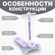 Миниатюра изображения товара Самокат детский Ricos Flip JSCT23 (сиреневый)
