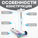 Миниатюра изображения товара Самокат детский Ricos Flip JSCT23 (белый/голубой)