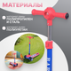Миниатюра изображения товара Самокат детский Ricos Flip JSCT23 (синий/красный)
