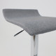 Миниатюра изображения товара Стул барный AksHome Slim (серая ткань XC188-5/хром)