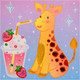 Миниатюра изображения товара Набор для творчества Каляка-Маляка Яркая мозаика. Жираф ЯМКМ-ЖА