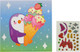 Миниатюра изображения товара Набор для творчества Каляка-Маляка Яркая мозаика. Пингвин ЯМКМ-МЖ