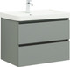 Миниатюра изображения товара Тумба под умывальник Aquanet Вега 2.0 70 / 337960 (мисти грин)