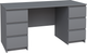Миниатюра изображения товара Письменный стол Mio Tesoro Кастор 6 ящиков 151x65 2.03.06.040.4 (серый)