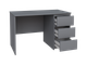 Миниатюра изображения товара Письменный стол Mio Tesoro Кастор 3 ящика 116x65 2.03.06.090.4 (серый)