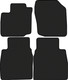 Миниатюра изображения товара Комплект ковриков для авто Alicosta 0416_1 для Honda Civic IX Хэтчбек 5 дв/FK 5дв (EVA соты, черный)