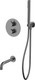 Миниатюра изображения товара Душевая система со смесителем Whitecross Y YSET10GM (оружейная сталь)