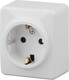Миниатюра изображения товара Розетка ЭРА Эксперт 11-2203-01 / Б0020685 (белый)