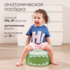 Миниатюра изображения товара Детский горшок Solmax&Kids Акула / SM99506 (зеленый/белый)