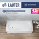 Миниатюра изображения товара Ванна акриловая Lauter Sophia 140х70 / 21205140 (с ножками и лицевым экраном)