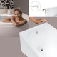 Миниатюра изображения товара Ванна акриловая Lauter Sophia 140х70 / 21205140 (с ножками, лицевым и торцевым экраном)