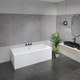 Миниатюра изображения товара Ванна акриловая Lauter Oasis 155х70 / 21203055 (с ножками и лицевым экраном)