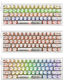 Миниатюра изображения товара Клавиатура Redragon Fizz RGB / 71736 (прозрачный/белый)