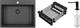Миниатюра изображения товара Мойка кухонная Schtoff Best Premium Black 5550 + KR-1 Black + SD-1 Black (с коландером и дозатором)
