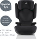 Миниатюра изображения товара Автокресло Britax Romer Kidfix Pro M Classic (Space Black)