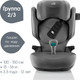 Миниатюра изображения товара Автокресло Britax Romer Kidfix Pro Style (Mineral Grey)