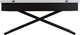 Миниатюра изображения товара Стол-трансформер Мебелик Лерон (белый/черный)