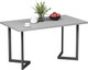 Миниатюра изображения товара Обеденный стол Soma Miata 120x66 (серый/черный)