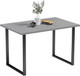 Миниатюра изображения товара Обеденный стол Soma Tako 100x60 (серый/черный)