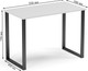 Миниатюра изображения товара Письменный стол Soma Bliss 92x50 (белый/черный)