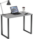 Миниатюра изображения товара Письменный стол Soma Bliss 92x50 (серый/черный)
