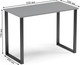 Миниатюра изображения товара Письменный стол Soma Bliss 92x50 (серый/черный)