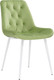 Миниатюра изображения товара Стул Woodville Гояр (Confetti Green/белый глянец)