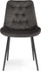 Миниатюра изображения товара Стул Woodville Гояр (графитовый/черный глянец)