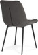 Миниатюра изображения товара Стул Woodville Гояр (графитовый/черный глянец)