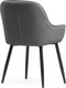 Миниатюра изображения товара Стул Woodville Олму (серый/черный)