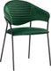 Миниатюра изображения товара Стул Woodville Рансол (темно-зеленый/черный глянец)