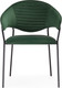 Миниатюра изображения товара Стул Woodville Рансол (темно-зеленый/черный глянец)