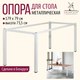 Миниатюра изображения товара Подстолье Millwood Сеул 180x80 (металл белый)