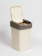 Миниатюра изображения товара Мусорное ведро Violet Tandem / 842026 (слоновая кость/шоколад)