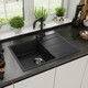 Миниатюра изображения товара Мойка кухонная Maunfeld Lacrima 750 MFQS-750B (черный)