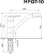 Миниатюра изображения товара Смеситель Maunfeld MFQT-10LGR (светло-серый)