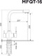 Миниатюра изображения товара Смеситель Maunfeld MFQT-16DGR (темно-серый)