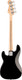 Миниатюра изображения товара Бас-гитара Fender Squier Sonic P Bass LRL WPG BLK