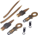 Миниатюра изображения товара Комплект оснастки для приманки Flagman Fishing Feeder Running Rig Set KC0001 (2шт)