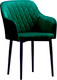 Миниатюра изображения товара Стул Памир Марсель F74  (зеленый/черная опора)