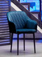 Миниатюра изображения товара Стул Памир Марсель F77  (синий/черная опора)