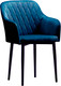 Миниатюра изображения товара Стул Памир Марсель F77  (синий/черная опора)