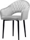 Миниатюра изображения товара Стул Памир София F80 (серый минт/черная опора)