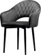 Миниатюра изображения товара Стул Памир София F83 (серый/черная опора)