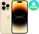 Миниатюра изображения товара Смартфон восстановленный Apple iPhone 14 Pro 256GB Flip Грейд A (золото)